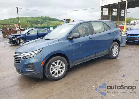 2024 Chevrolet Equinox Fwd Ls from USA, damaged, VIN 3GNAXHEG1RL169794